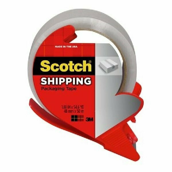Scotch Tape Pack W/Dspnr 50.8mmx20.3m 142NA